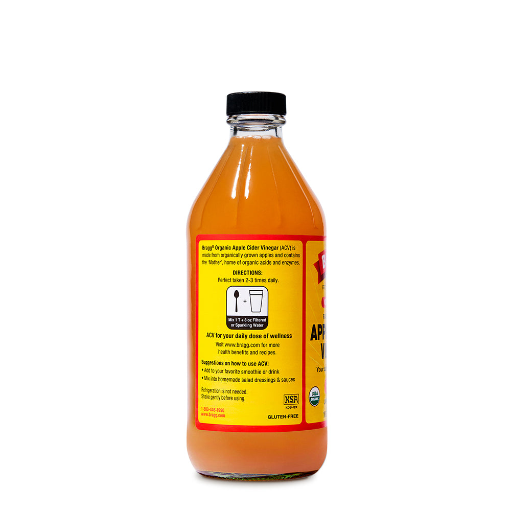 Apple Cider Vinegar, Vinagre de Sidra de Manzana sin filtrar, 473 ml en Organicos en Linea