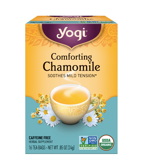 Yogi Tea, Chamomile - Té Orgánico Manzanilla, 16 sobres