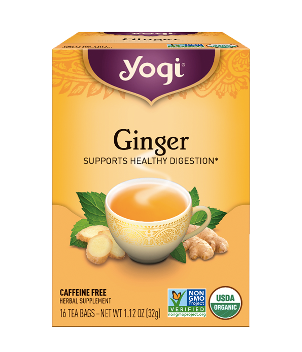 Yogi Tea, Ginger - Té Orgánico Jengibre